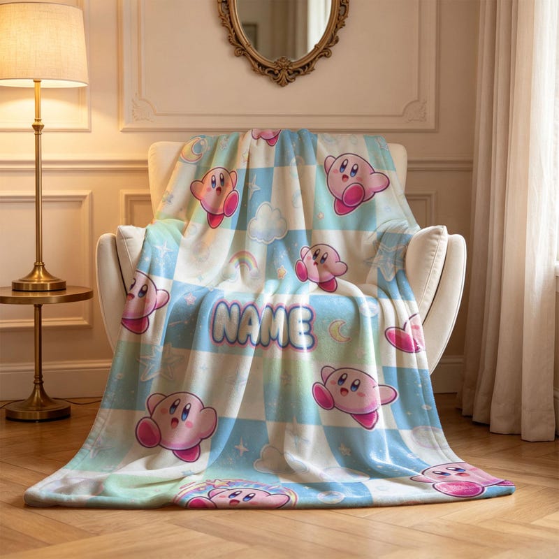 Checkered Blanket Plush - Etsy