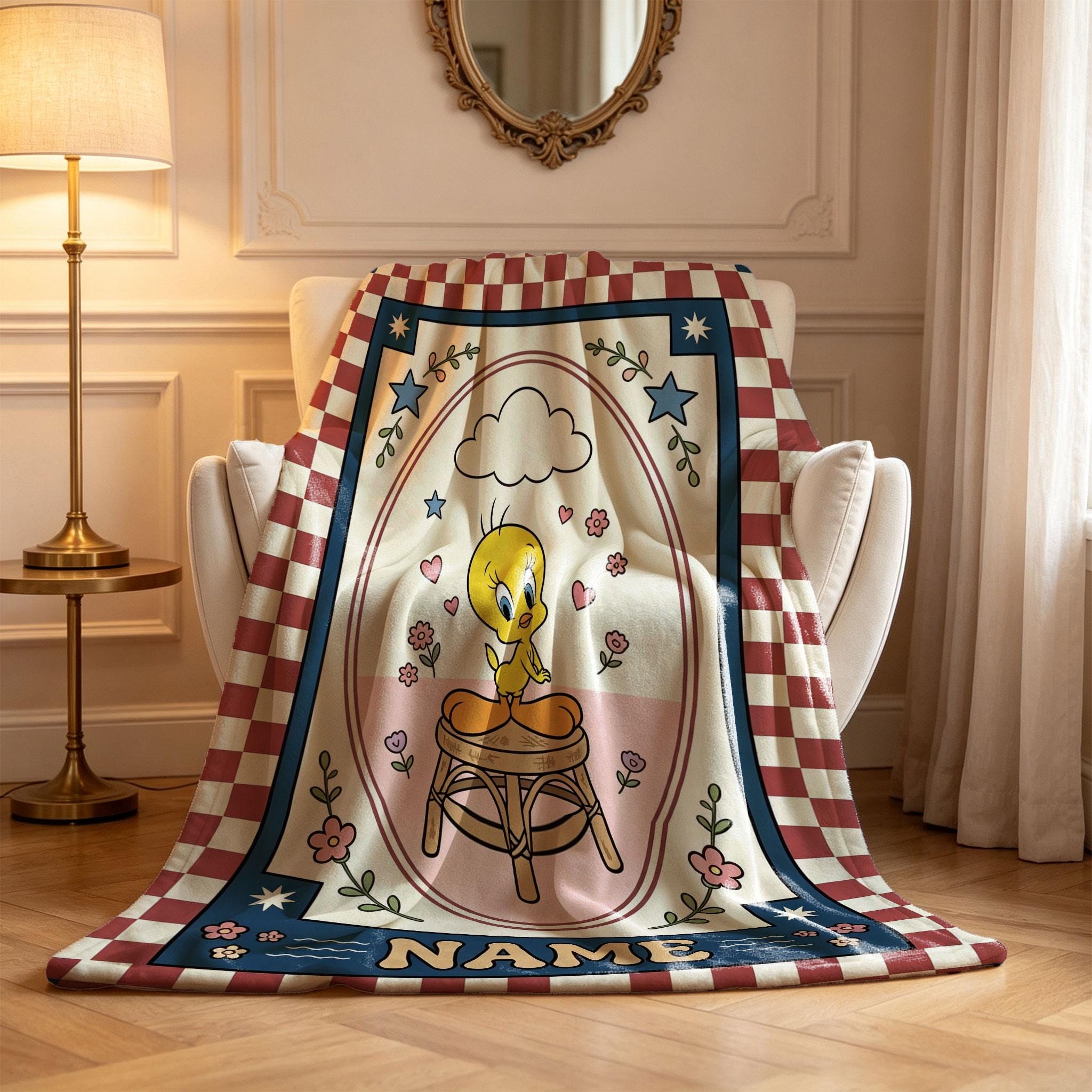 Tweety Bird Blanket Vintage - Etsy