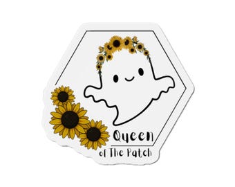 Reine fantôme tournesol du Patch Magnet