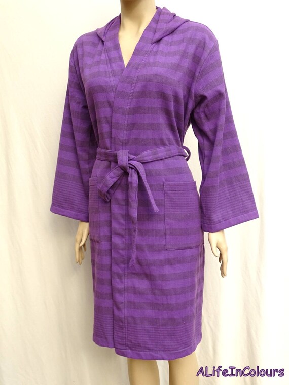 lavender dressing gown