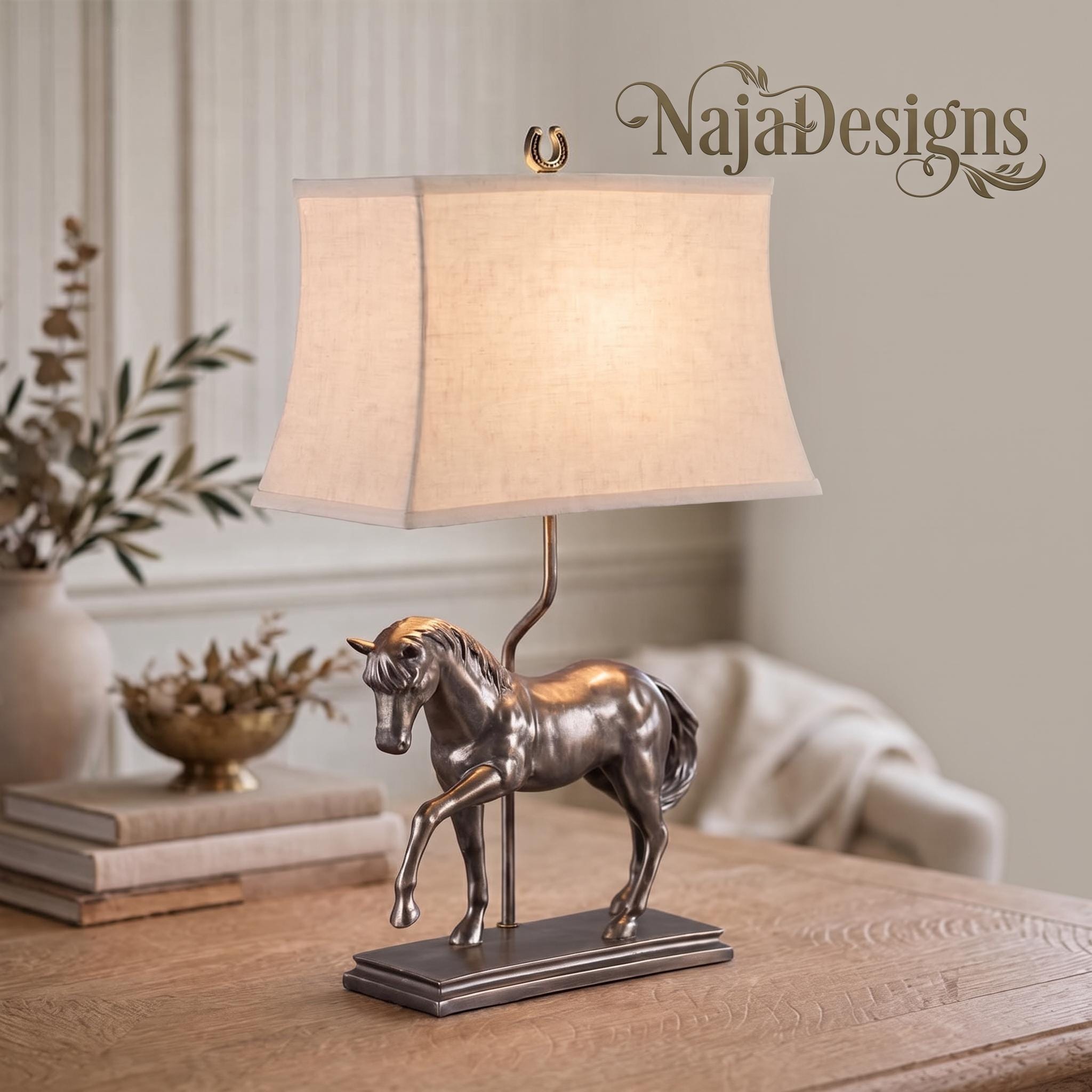Antique Bronze Animal Lamp - Etsy