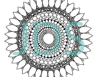 Mandala Coloring Page Printable