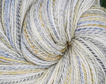 Lace Weight Handspun Yarn: Merino Silk Bamboo Blend, Gradient 506 Yards