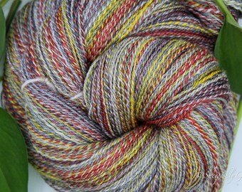 Handspun Merino/Silk Yarn: "Dat Palace" Gradient, 484 Yards