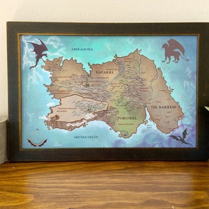 Empyrean Romantasy Map // Navarre // Fourth Wing Fan Art // Basgiath War College // Dragon Rider // Fantasy Map // Romance Fan Art// Bookish
