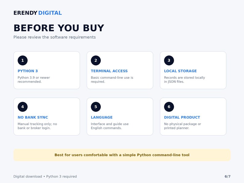 Personal Finance Tracker Python Script, Budget and Expense Tracker, Net Worth Dashboard, Digital Download image 5