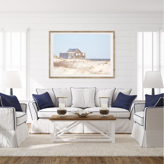Beach Photography Cape Cod Style, Beach Living Room Wall Decor