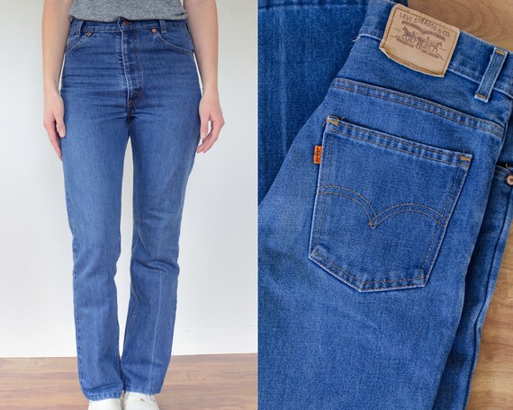 vintage orange tab levis