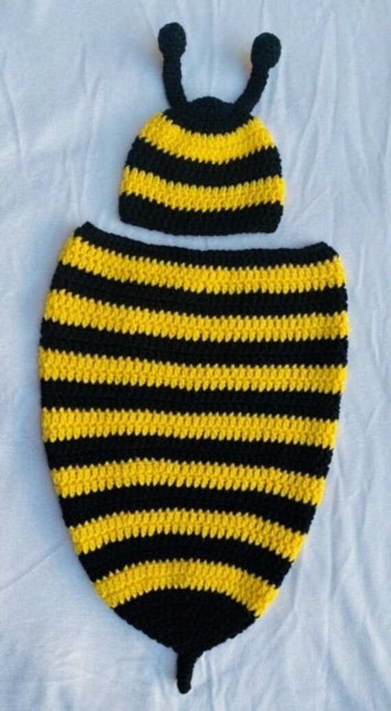 bumble bee swaddle