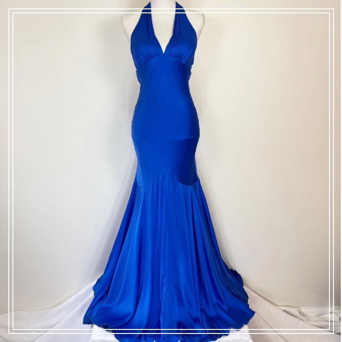 cache blue prom dress More Tuckernuck lookalikes from Crochet and lace Sheath/Column;Neckline Size:19.5T