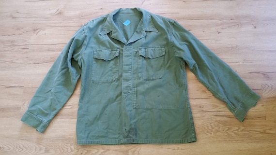 70's USMC OG107 COTTON UTILITY SHIRTS