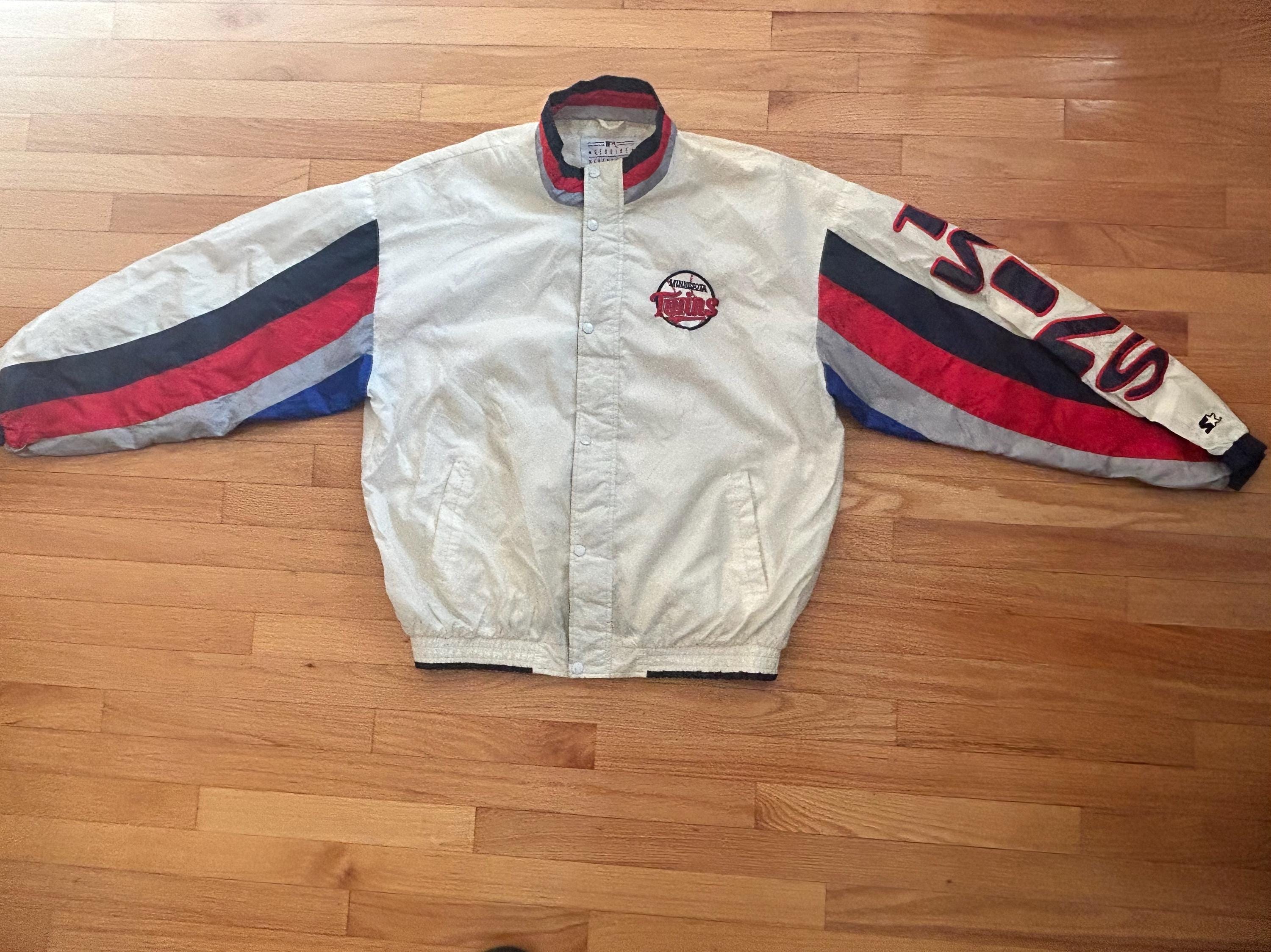 ジャケット・アウター 90S MinnesotaTwins starter NAYLON jacket NWT Starter Minnesota Twins Full Zip Jacket Vintage 1990's