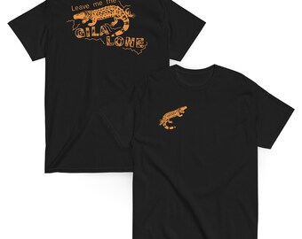 Gila Lone T-shirt (gele opdruk)