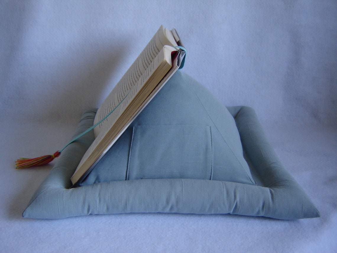 PropABook.Handmade pillow style Stand Holder for Device or Etsy