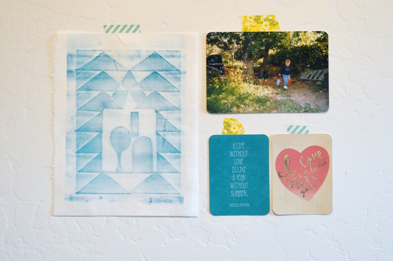 Original Print Hand Pulled Print in My Father's Etsy