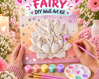 Paint Your Own Fairy Wall Art Kit