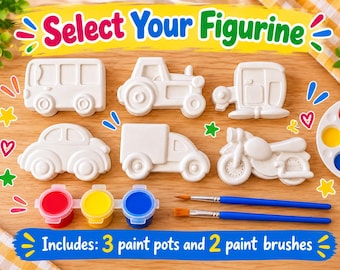 Transportation Vehicle-DIY Plaster Painting Kit