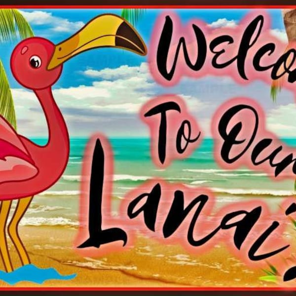 Lanai Sign - Etsy