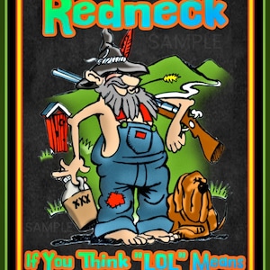 LOL! Made In USA 8"x12" Metal Sign Man Cave Bar Garage Saloon Pub Funny Decor Advice  Redneck Hillbilly Humor
