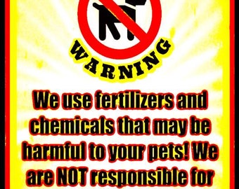 World's Most Effective "NO PETS" All Weather Metal Sign  Made in The USA Stop No Trespassing Private Property Keep Off Lawn!