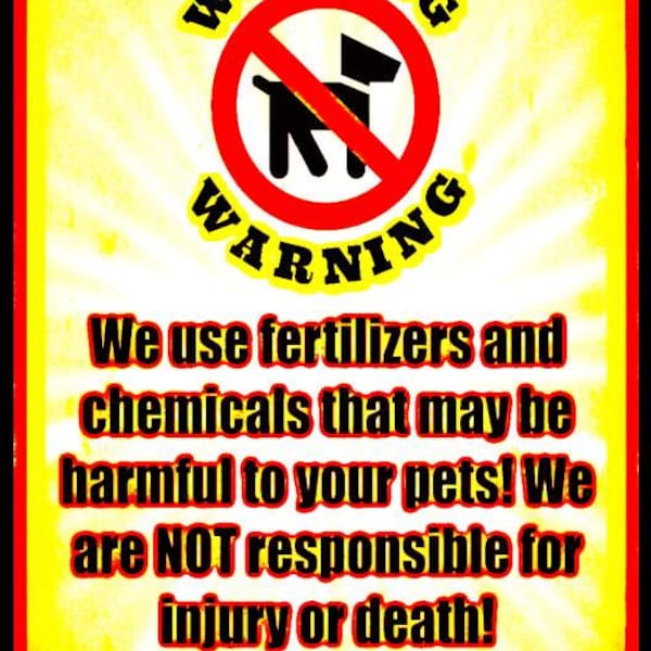 World's Most Effective "NO PETS" All Weather Metal Sign  Made in The USA Stop No Trespassing Private Property Keep Off Lawn!