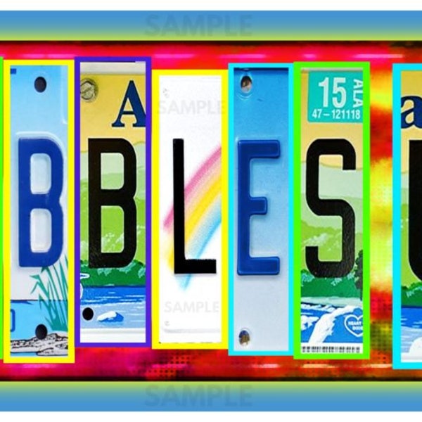 6"X12" Metal License Plate BUBBLES UP! Rip Jimmy Buffett Tribute! Perfect For Tiki Bar Pool Hot Tub Garage Car Truck SXS Atv