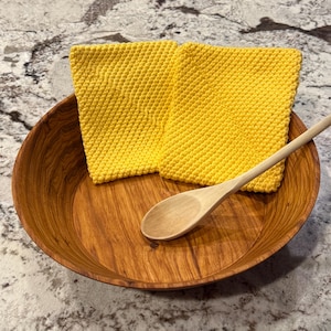 Crochet Double Thick Hotpads / Potholders 6x5 100% Cotton