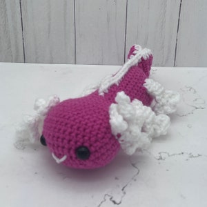 Axolotl Crochet Amigurumi Plush