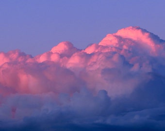 Thunder Clouds by Catherine Roché, Sunset Landscape Photography, Nature Photography, Clouds Photography, Blue Sky Photography, Fine Art