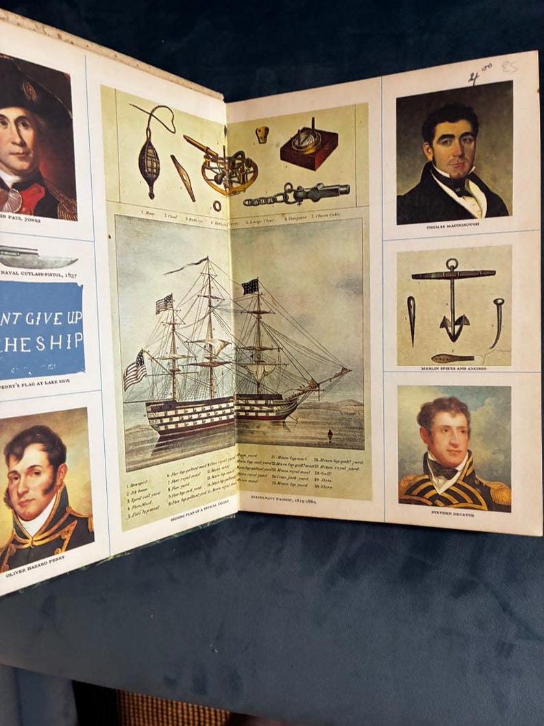 Battaglie navali ed eroi di Wilbur Cross; Editori di American Heritage 1960 immagine 2