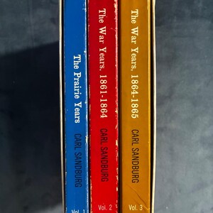 Abraham Lincoln: The Prairie Years and The War Years by Carl Sandburg 1960 Dell Publishing image 3