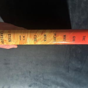 The Girl Who Played with Fire: Stieg Larsson First Edition Hardcover (Fine/Near Fine) image 7