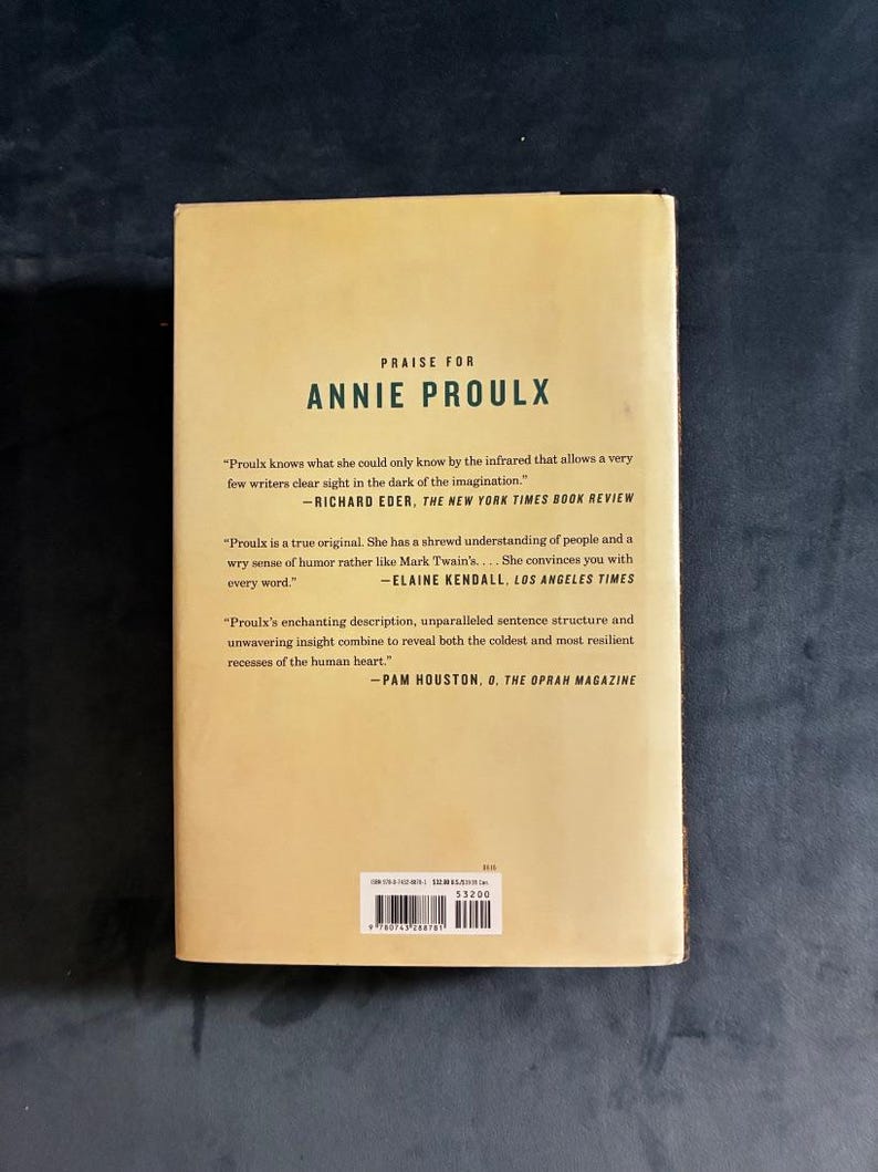 Barkskins de Annie Proulx, 2016, primera edición, primera impresión, VG+/Casi perfecto, tapa dura. imagen 5