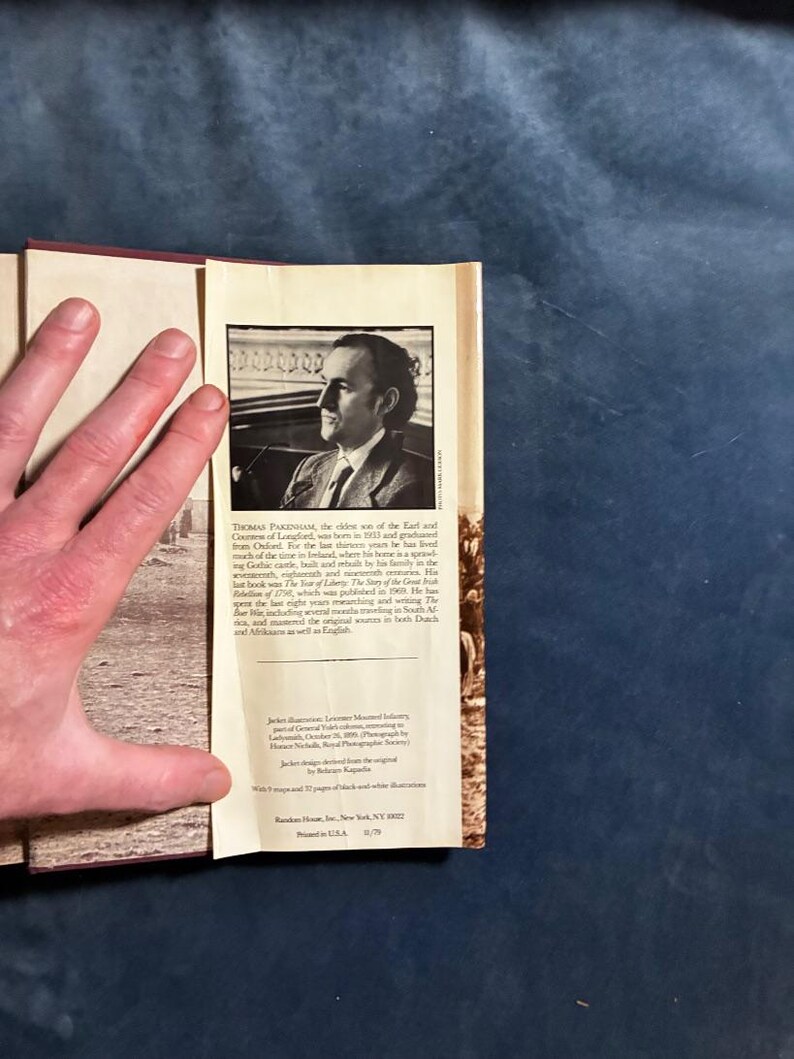 De Boerenoorlog door Thomas Pakenham, 1979, eerste editie, 4e druk. In bijna nieuwstaat/zeer goede staat. afbeelding 5