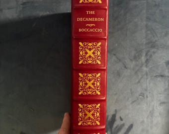 Das Decameron von Giovanni Boccaccio, Easton Press Edition, Fine Hardcover.