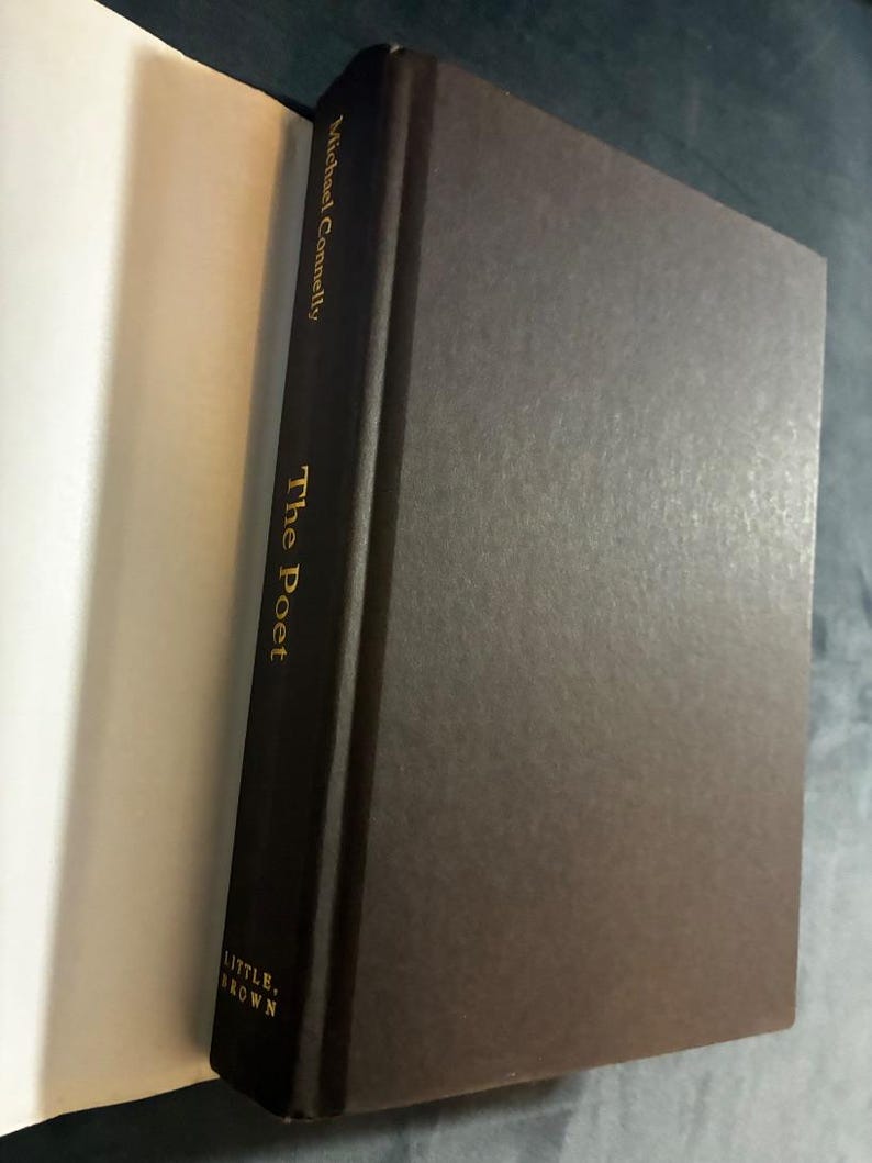The Poet by Michael Connelly 1996 Little, Brown Edition Very Good/Near Fine image 6