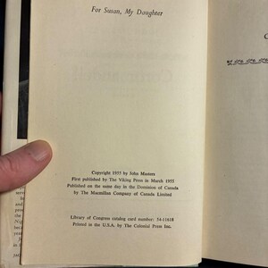 ¡Coromandel! de John Masters, 1955. Primera edición. Primera impresión. Muy buen estado/buen estado. imagen 3