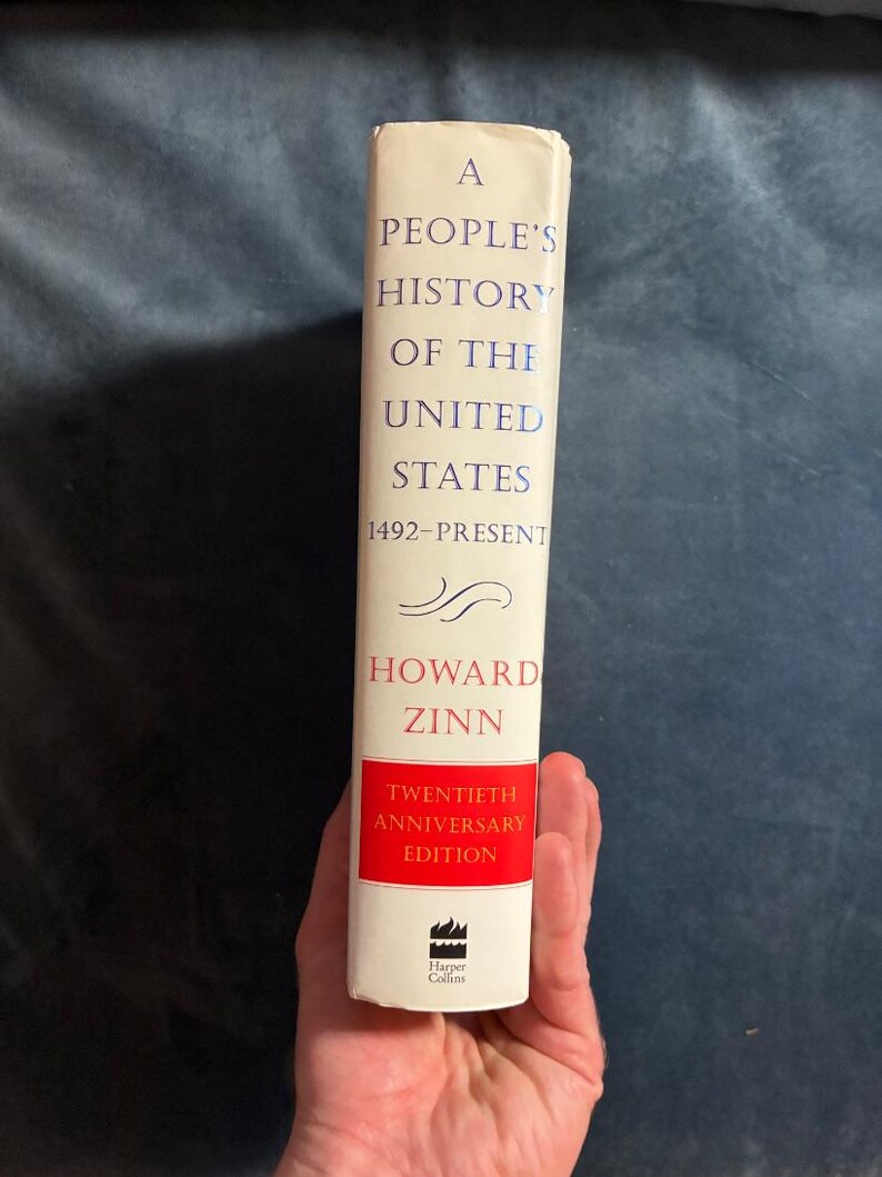 Historia del pueblo de los Estados Unidos, 1492-presente, de Howard Zinn. Edición HarperCollins. Excelente/Casi excelente. imagen 6