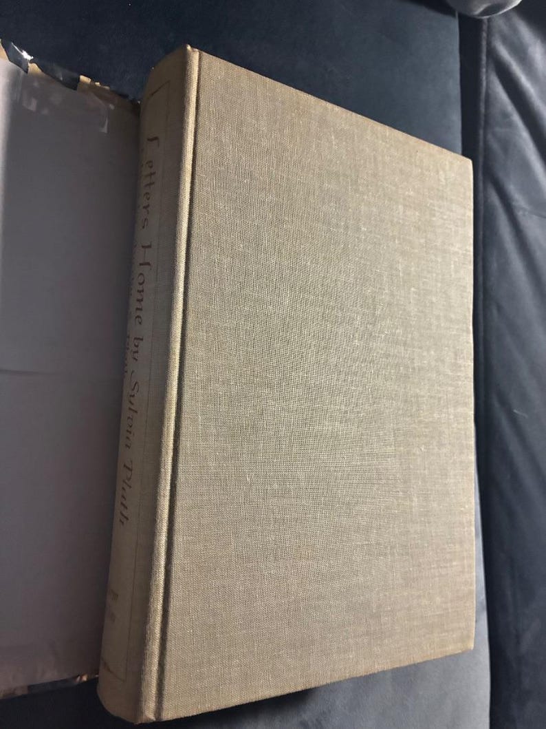 Letters Home av Sylvia Plath (redigerad av Aurelia Schober Plath) 1975 Första upplagan Första trycket Nästan bra/Mycket bra bild 10