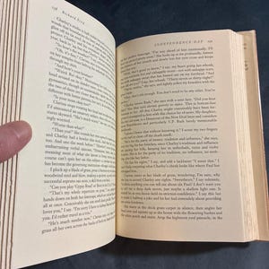 Independence Day by Richard Ford First Edition Second Printing Near Fine/Very Good Hardcover image 9