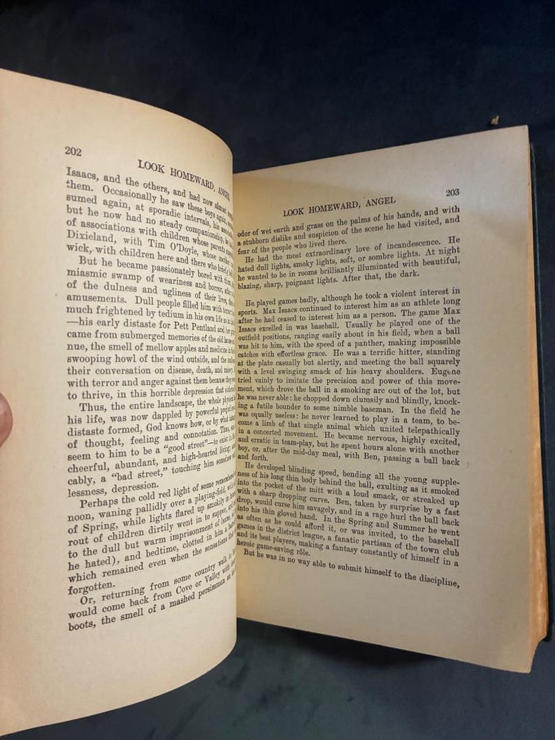 Look Homeward, Angel by Thomas Wolfe The Modern Library Edition Very Good Hardcover image 7