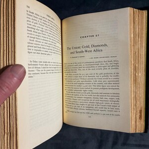 Au cœur de l'Afrique par John Gunther, 1955, première édition, premier tirage, bon état image 6