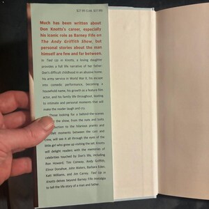Tied Up in Knotts: My Dad and Me by Karen Knotts Signed 2021 First Edition First Printing Fine/Fine Hardcover image 2