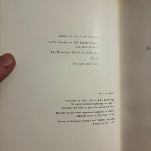 Like a Homesick Angel by John Bainbridge 1964 First Edition First Printing Very Good/Good Hardcover image 3