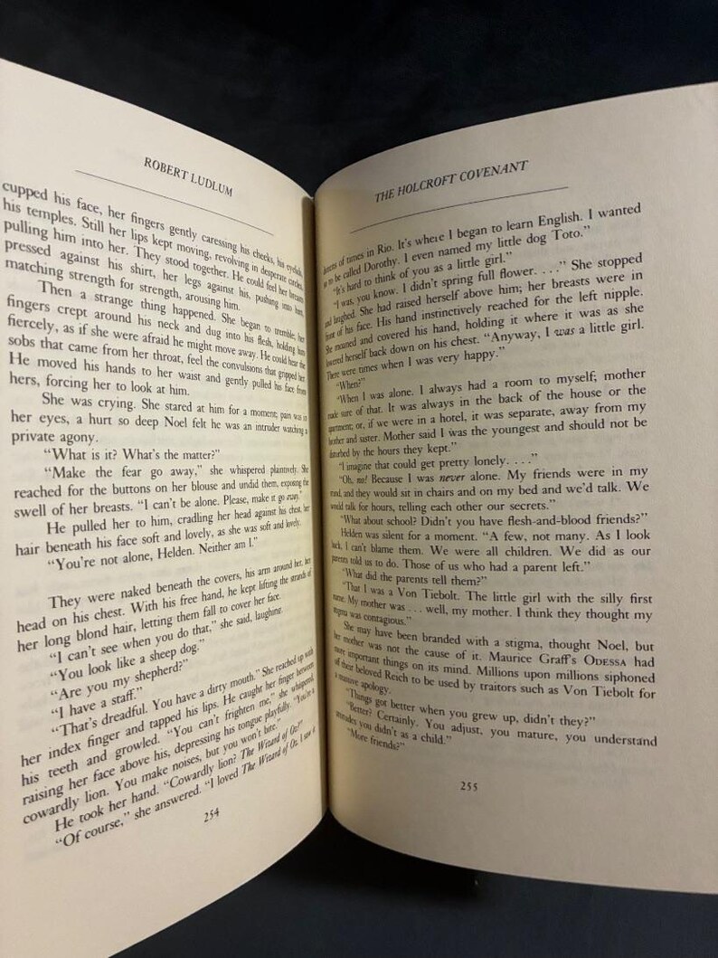The Holcroft Covenant by Robert Ludlum 1978 First Edition First Printing Near Fine/Very Good Hardcover image 8