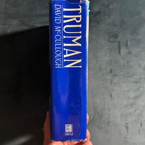 Truman de David McCullough, primera edición, tapa dura, casi perfecto/muy buen estado. imagen 8