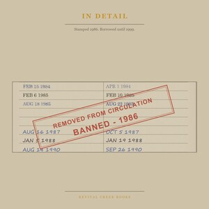 The Color Purple Banned Book Poster | Alice Walker Library Card Print | Black Literature Wall Art image 8
