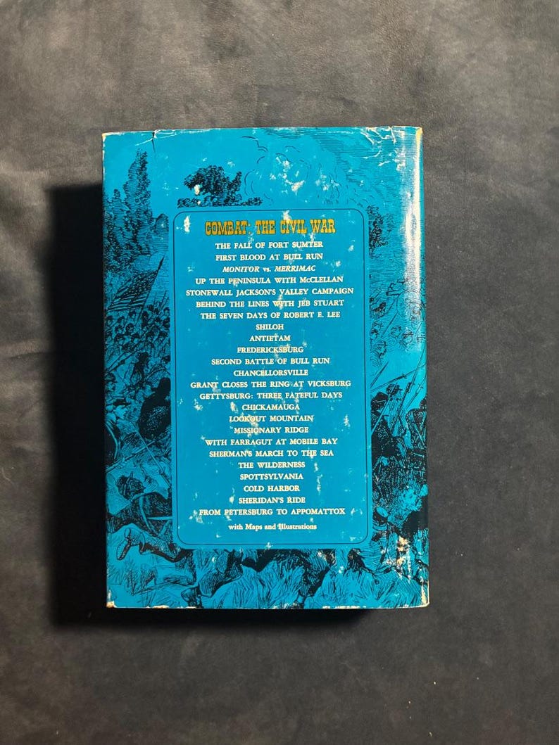 Combat: The Civil War by Edited by Don Congdon; Introduction by Bruce Catton 1967 Castle Books Edition Near Fine/Very Good image 7