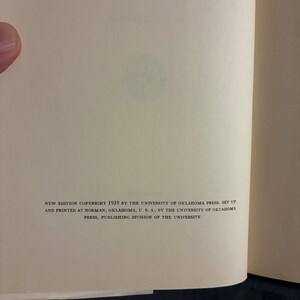 Die Entstehung des Staates Oklahoma, 1803–1906 von Roy Gittinger, Ausgabe der University of Oklahoma Press von 1939, nahezu neuwertig/gut, Hardcover. Bild 4
