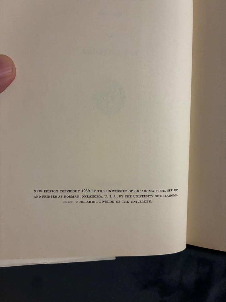 Die Entstehung des Staates Oklahoma, 1803–1906 von Roy Gittinger, Ausgabe der University of Oklahoma Press von 1939, nahezu neuwertig/gut, Hardcover. Bild 4